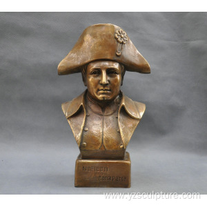 Decoration Napoleon Bronze Bust for Sale